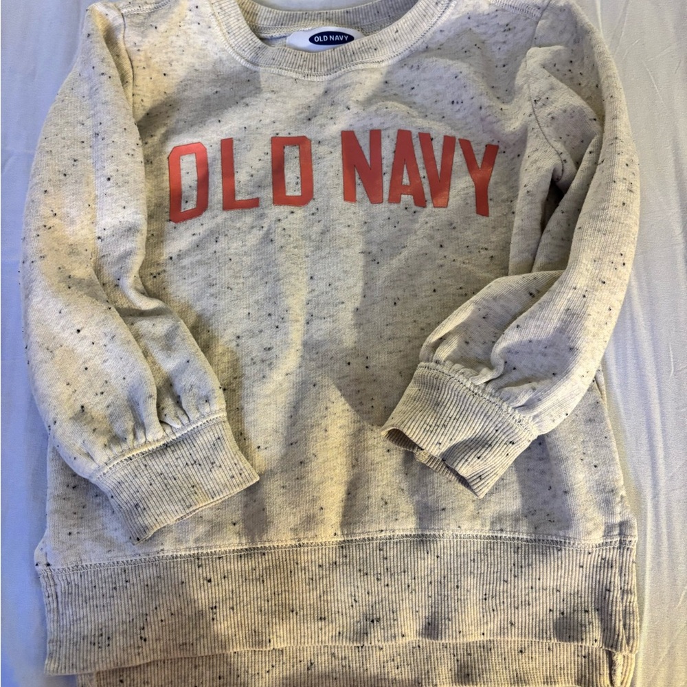 Old Navy Gray Speckled Sweatshirt
